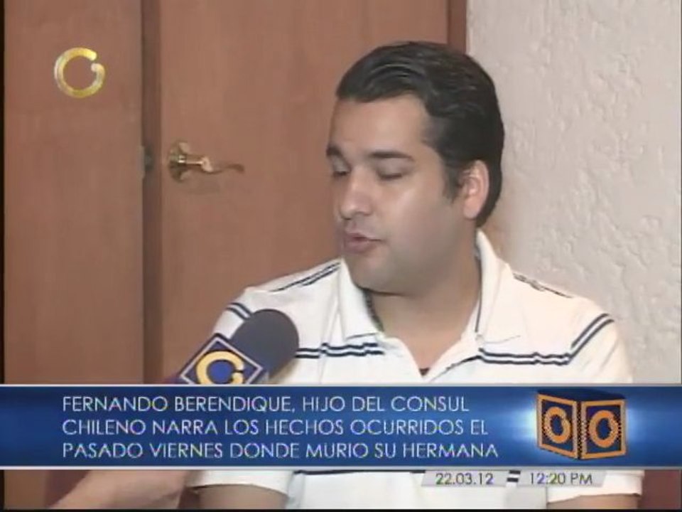 “Lo único que logré escuchar de mi hermana fue: Dios mío, ¿qué pasa?"