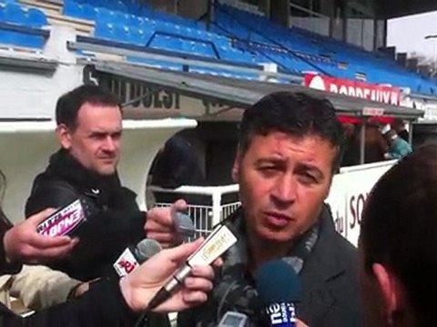 Itw Laurent Marti avant UBB - Stade Toulousain