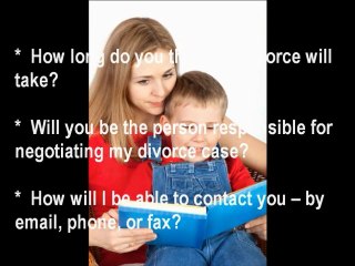 Georgia Divorce Attorney FAQ - 404-494-0027