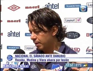 Nacional el sabado aante danubio