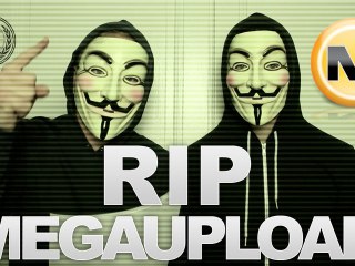 ANONYMOUS : 72 MINUTES DE SILENCE POUR MEGAUPLOAD