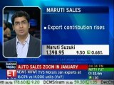 Auto sales zoom in January; Maruti up 33.3%