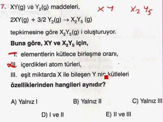 23 mart deneme kimya soru 17