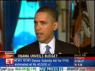 Obama unveils $3.83 trillion budget with massive deficits