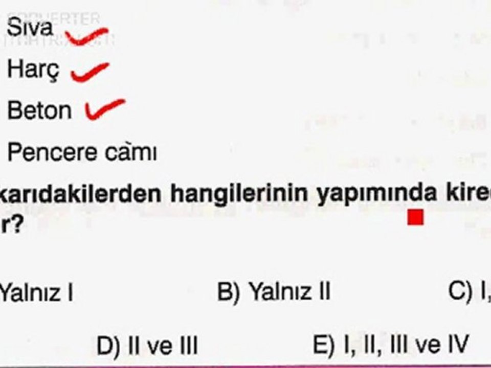 23 mart deneme kimya soru 26