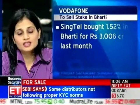 Vodafone to sell 4.39% indirect holding in Bharti Airtel