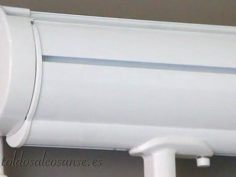 Toldos verticales con guias. Toldos motorizados Madrid