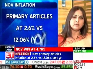 November WPI inflation at 4.78 pc y/y