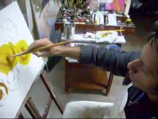 Pintando rosas com Marcio Monteiro (aula 1)