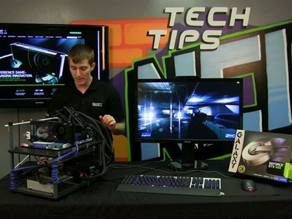 Galaxy NVIDIA GeForce GTX 680 2GB Video Card Review & Showcase NCIX Tech Tips