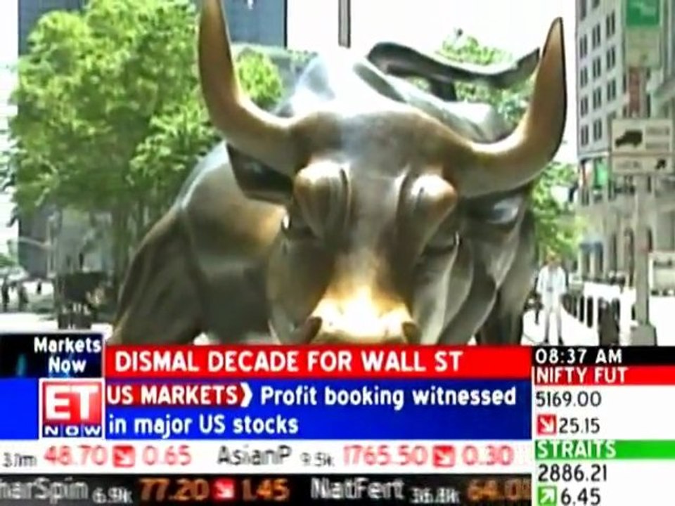 Dismal decade on record for Wall Street