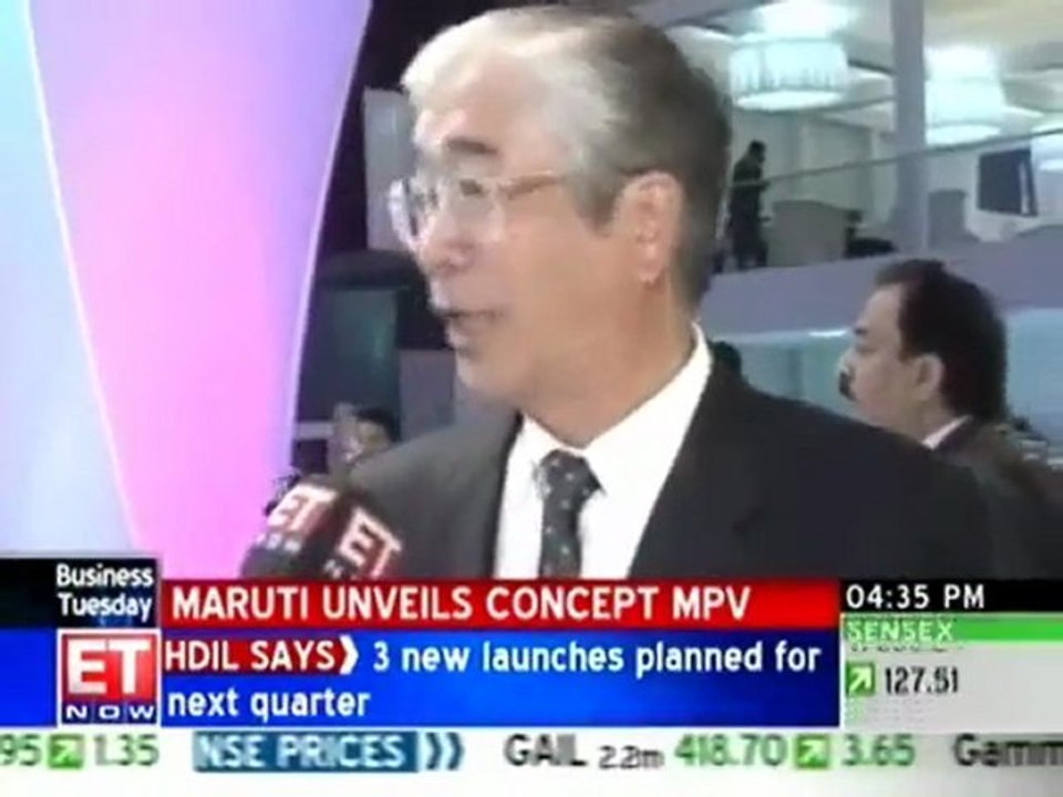 Maruti unveils concept MPV