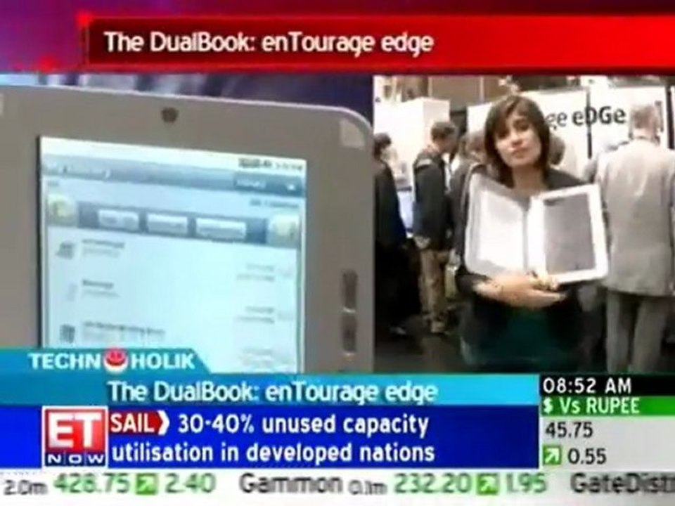 Hands-on with the enTourage eDGe Dualbook