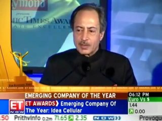 ET Awards: Emerging company of the year - Idea Cellular