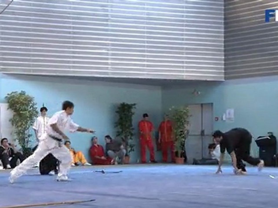 Championnat de France 2012 de Wushu Taolu / Duilian weapons / Navathipan Rajakumar - Parthipan Rajakumar - Dany Perellon