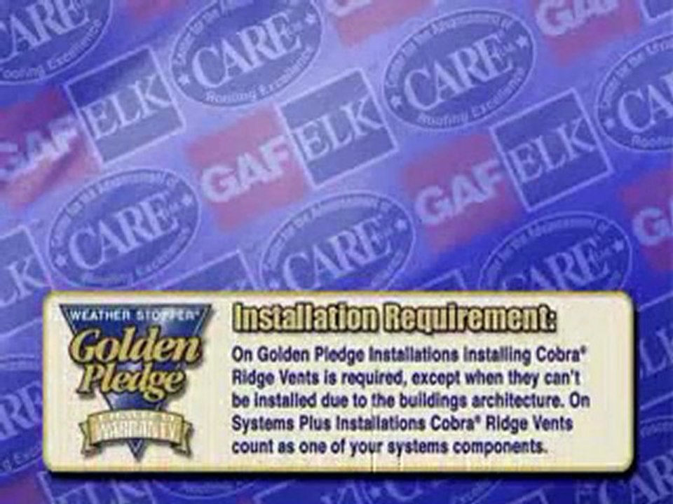 Installing Cobra Ridge Vents & Ridge Cap Shingles