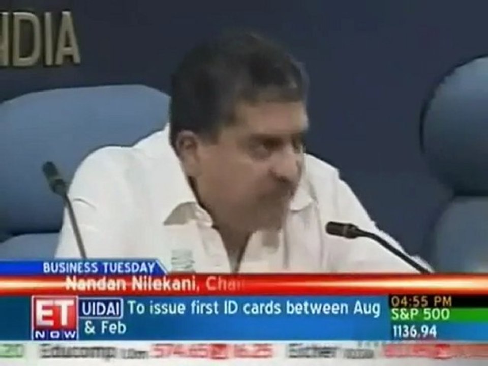 Govt to issue first UID cards between Aug & Feb: Nandan Nile