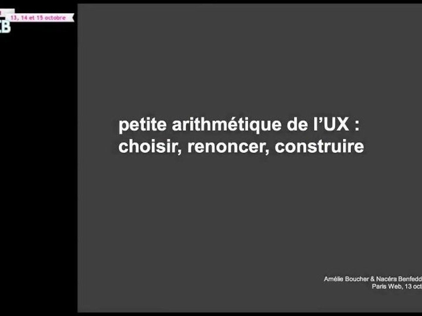 ⁣Petite arithmétique de l’UX : choisir, renoncer, construire
