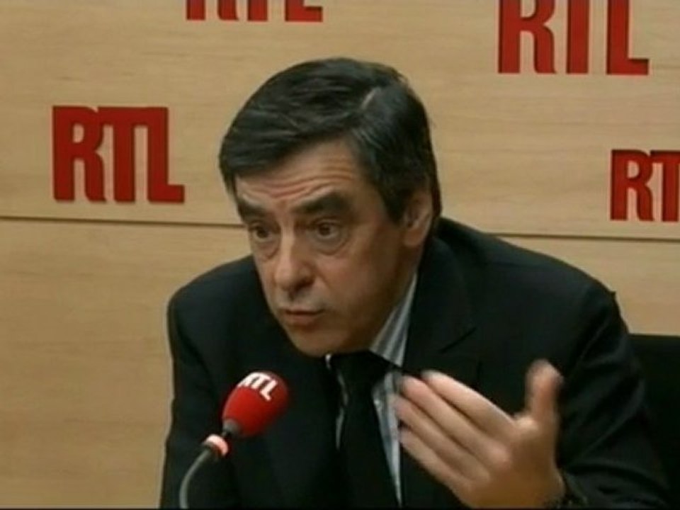 François Fillon, Premier ministre, vendredi mat...