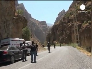 Siete guerrilleros kurdos mueren en una ofensiva del...