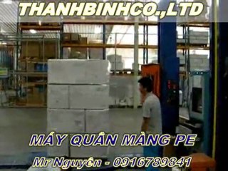 MAY QUAN MANG PE XUNG QUANH PALLET