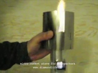 mini rocket stove