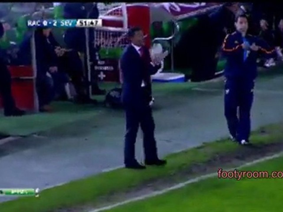 Highlights Racing Santander - Siviglia 0-3 (Liga) 22/03/2012