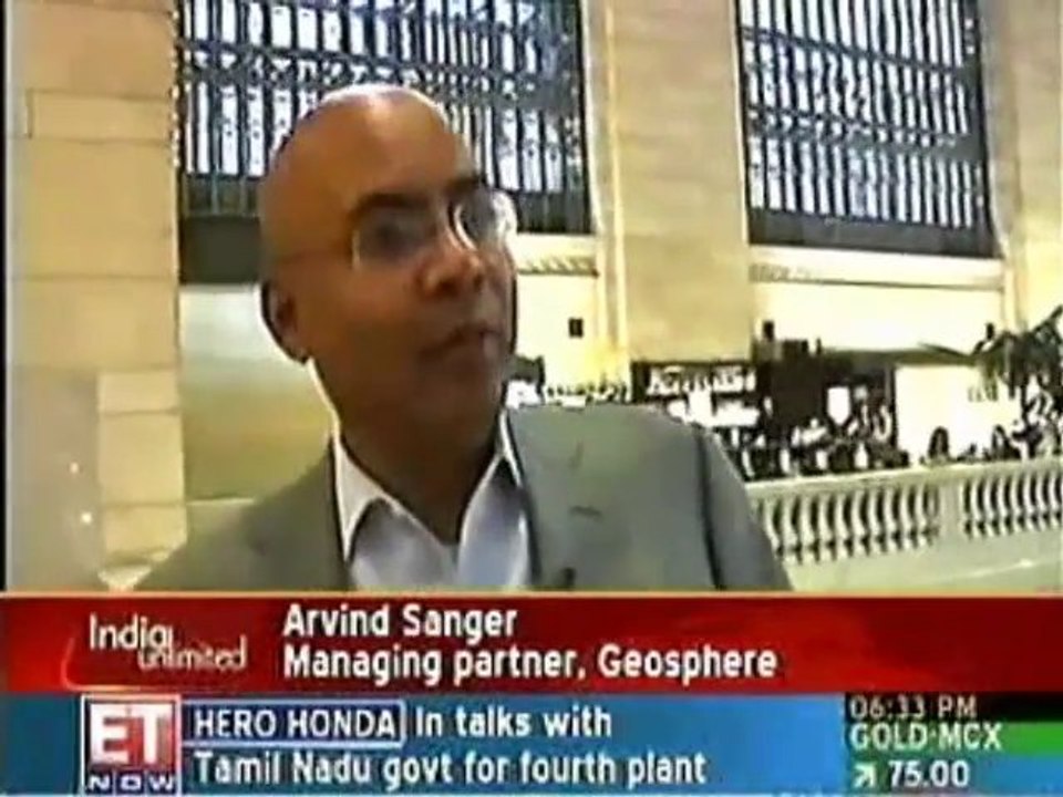 Arvind Sanger speaks on dynamics of the market