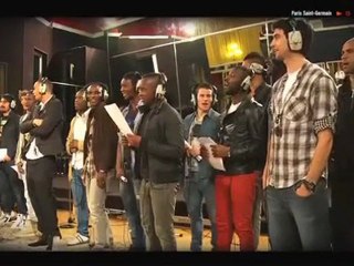 L'hymne du PSG par les joueurs du PSG