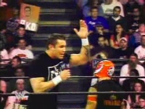 Kurt Angle Rey Mysterio Randy Orton