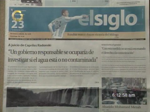 Titulares de Primera Página este 23 de Marzo