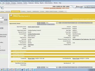 Salesforce and Quickbooks Integration