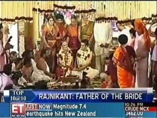 Rajinikanth's daughter Soundarya weds