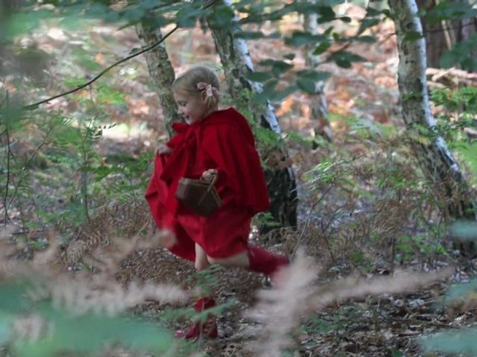 Promenons-nous dans les bois avec le Petit Chaperon rouge d'Hélène Le Berre