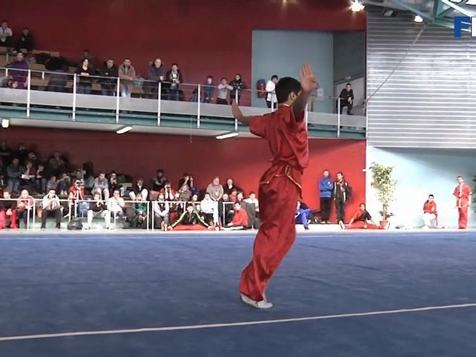 Championnat de France 2012 de Wushu Taolu / Chang Quan Seniors - Parthipan Rajakumar
