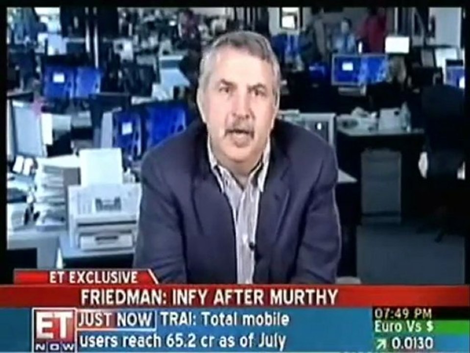 Thomas Friedman speaks on Infosys after Murthy