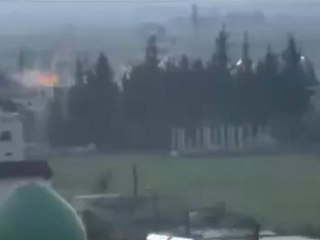 فري برس   حماة قلعة المضيق استمرار القصف لليوم الحادي عشر 22 3 2012