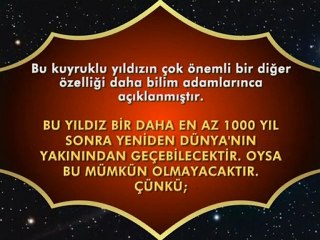 HZ. MEHDİ'NİN ÇIKIŞ ALAMETİ : İKİ UÇLU KUYRUKLU YILDIZ