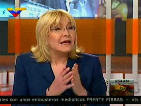 (VIDEO) Toda Venezuela 22.03.2012 Fiscal General de la República Luisa Ortega Diaz 1/2