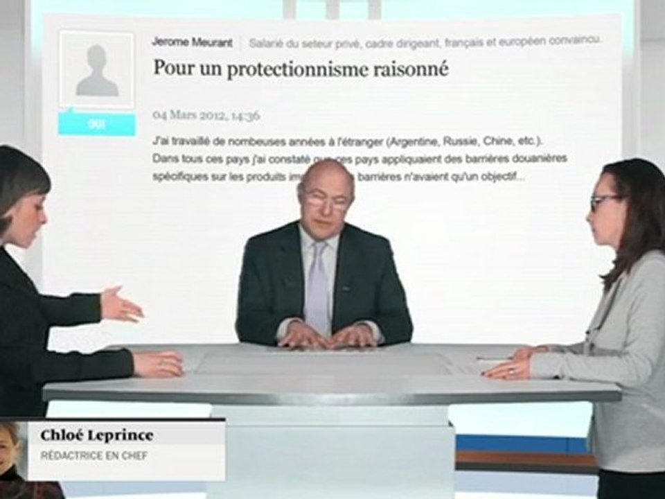 Michel Sapin : "Plus vous êtes une petite entreprise de l'industrie, plus vous payez d'impôts …"