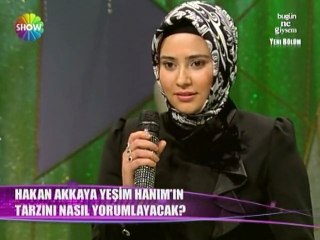 Bugün ne giysem - Yeşim Avcı jüri önünde