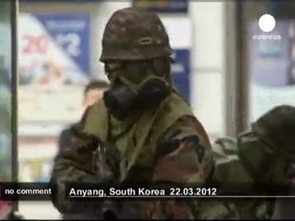 South Korean security drills ahead of... - no comment