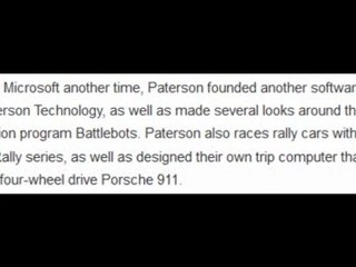 Tim Paterson-Brown -  Bio