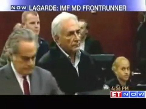 Christine Lagarde - Frontrunner for IMF chief 's post