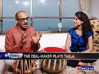 India Inc's got talent - Anil Singhvi plays Tabla