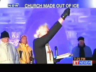 Snow church opens in Germanys Bavaria