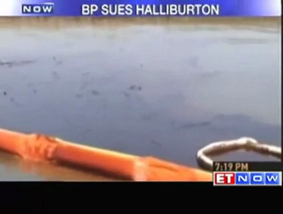 BP sues Halliburton over oil spill in Gulf of Mexico