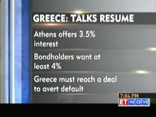 Greece talks Little progress over bond swap plan