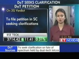 Licence cancellation DoT seeks clarification from SC