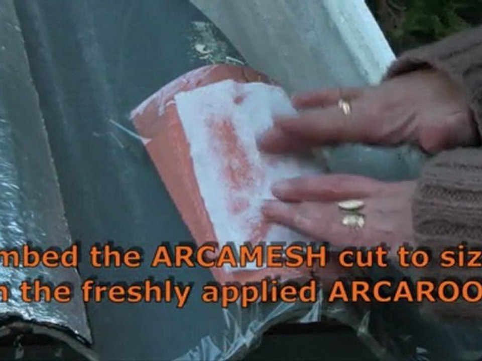 Waterproof roof, Prevent water infiltration through roof, cracks, repair broken roof tiles